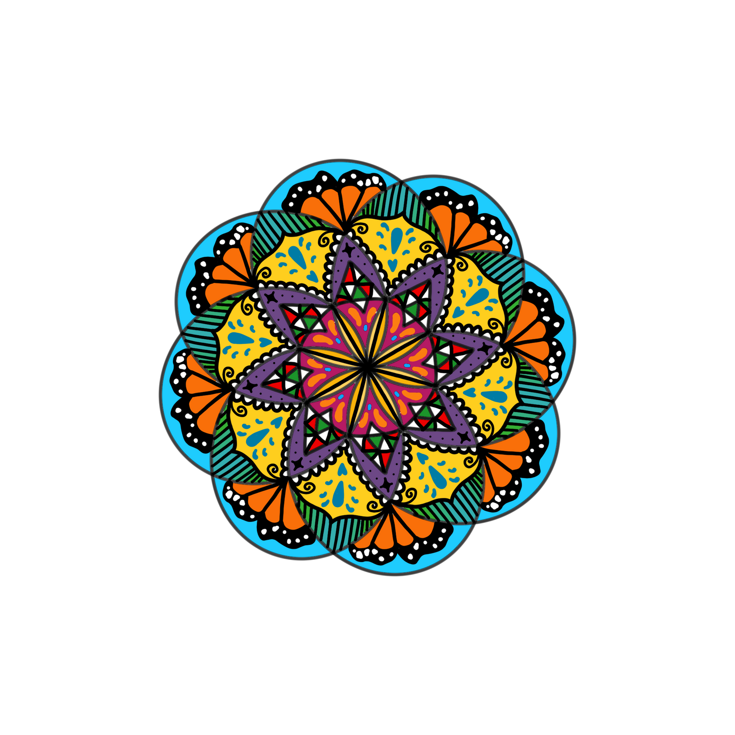 MEXIMANDALA STICKER