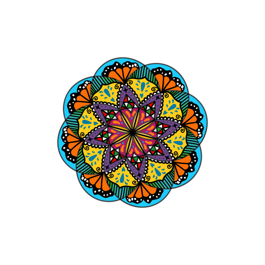 MEXIMANDALA STICKER